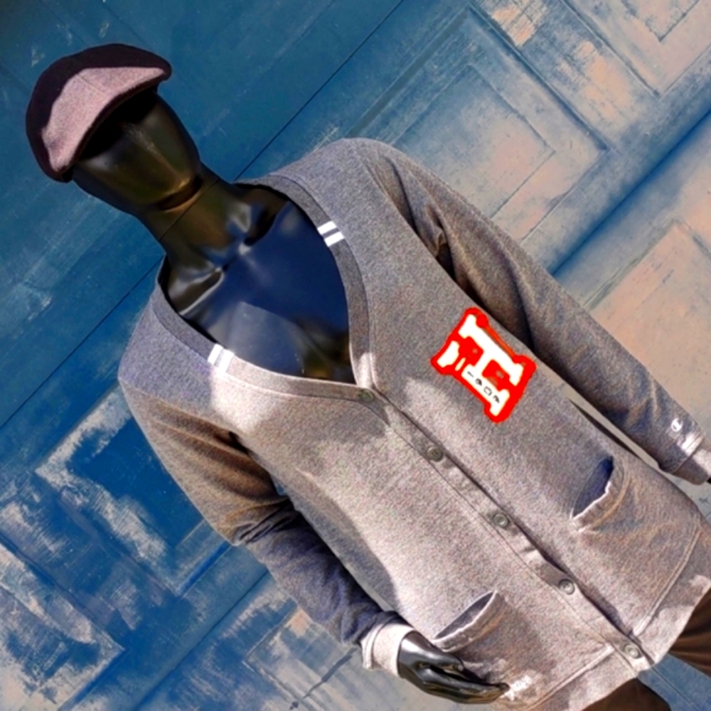 Champion "HERITAGE" Sportswear Hampshire Letter Man's Cardigan Sweater